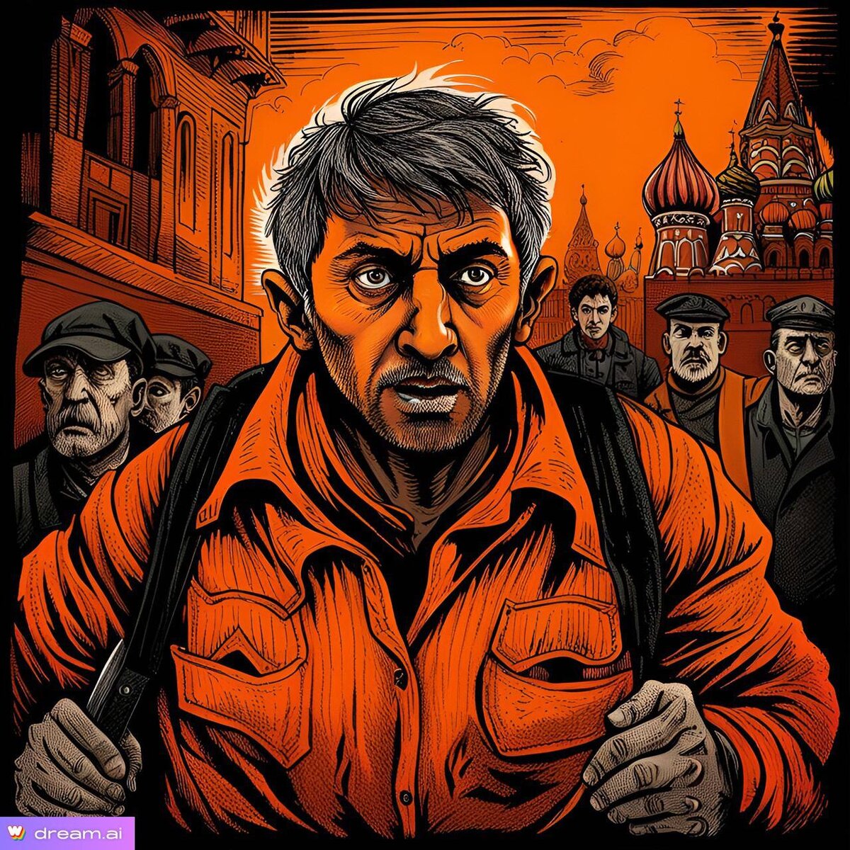 Изображение создано с помощью сервиса Dream by WOMBO