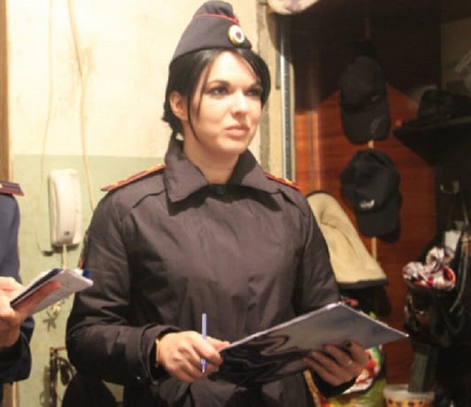    Locotenent superior de poliție Kristina Mordaneva Fotografie de pe site-ul oficial al Ministerului rus al Afacerilor Interne pentru Regiunea Magadan