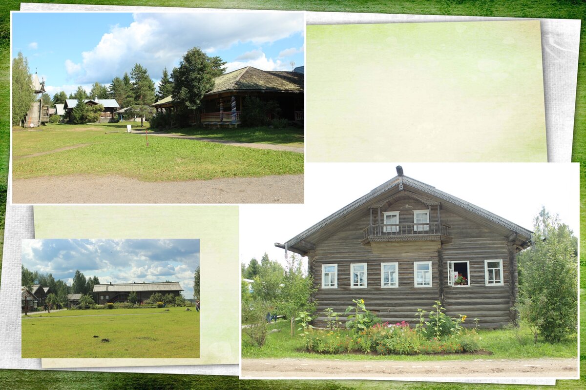 Деревня Верхние Мандроги.