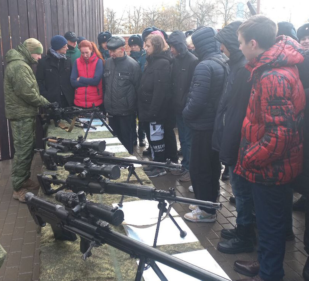 Изучение стрелкового оружия