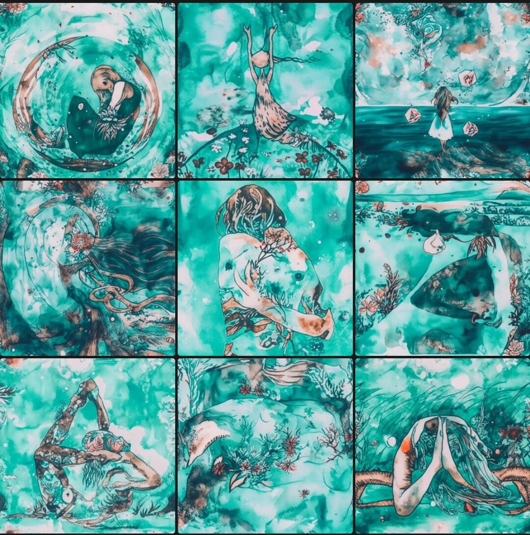 Нейросеть Кандинский + обработка by EleNaumenko