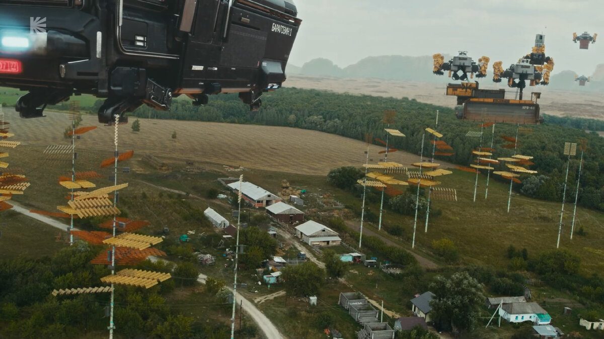 Киберберёзки на Марсе в сериале "Кибердеревня".