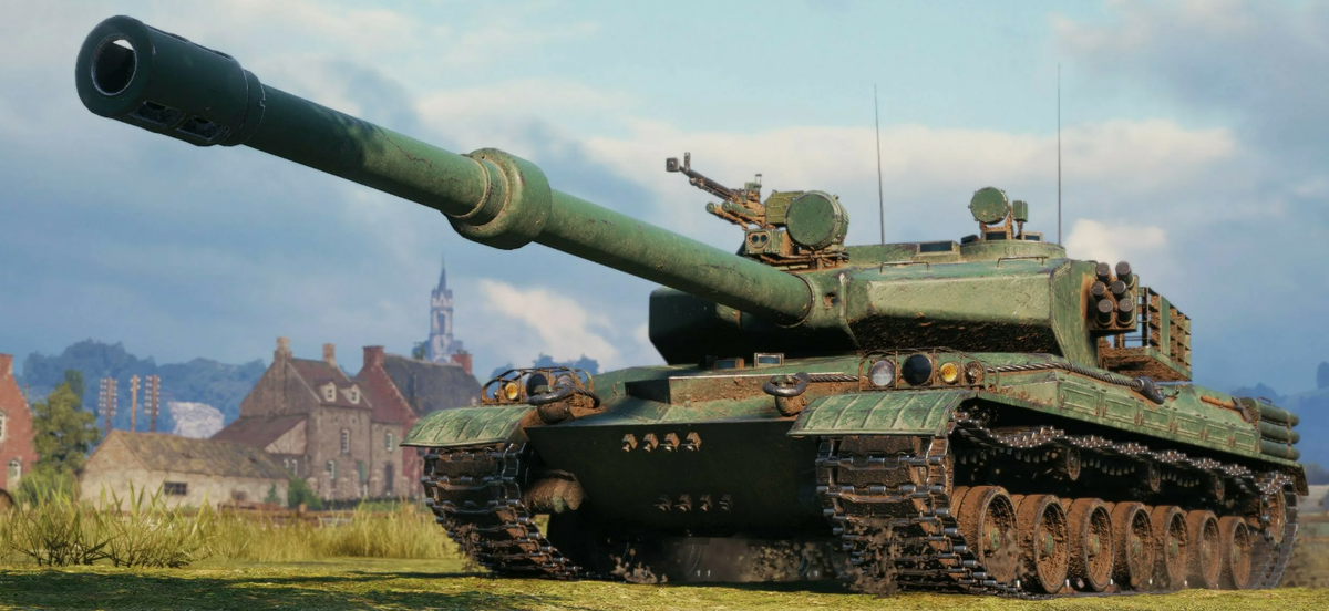 Кстати, танк очень красивый