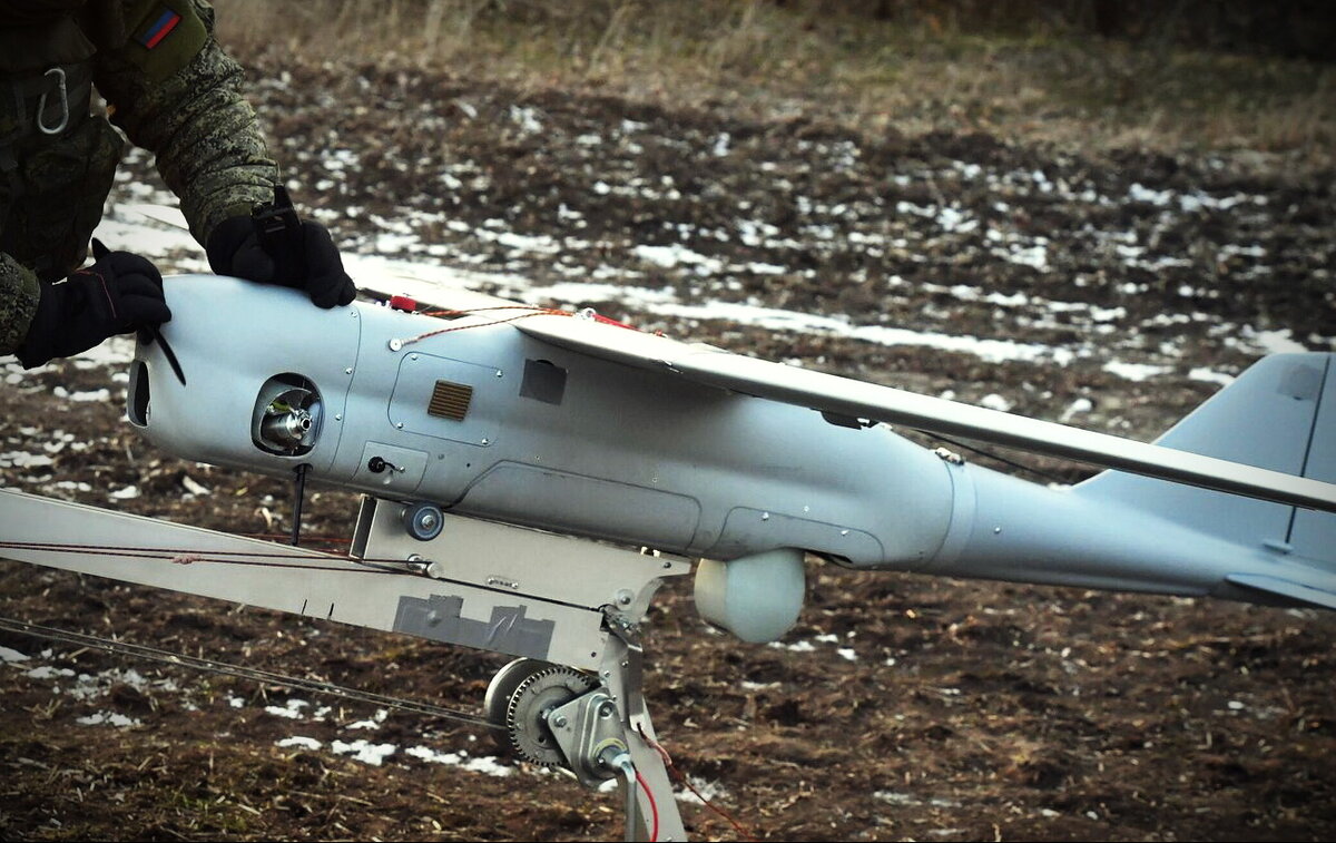 БПЛА «Орлан-30». Кадры МО
