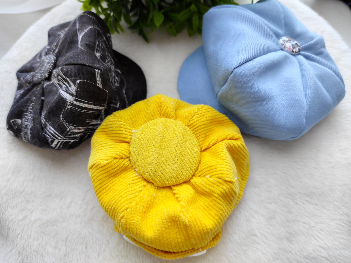 Пример кепки 6 и 8 клинки