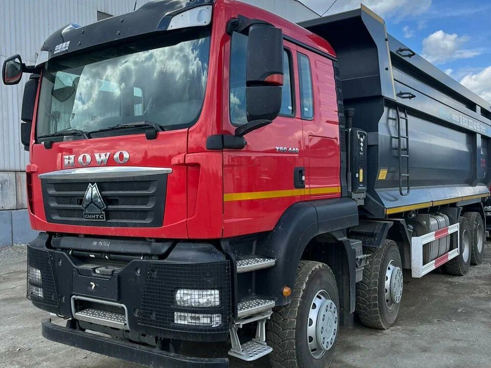 самосвал howo t5g 8x4
