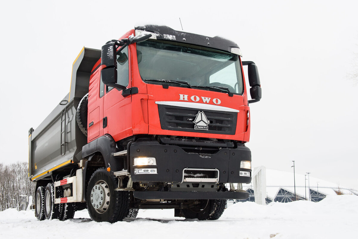 самосвал howo t5g 6x4