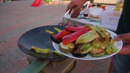 ЖАРЕНАЯ КУРИНАЯ ГРУДКА с ОВОЩАМИ