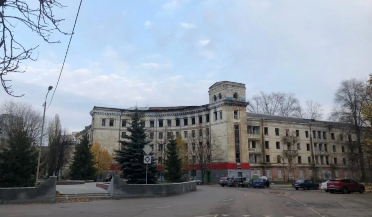 Памятник сталинского ампира. Источник: vestivrn.ru Автор фото: Пресс-служба "Защита культурного наследия Воронежа"