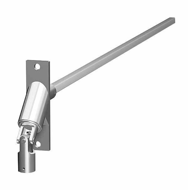 Вал кардана и соединение с ручкой управления 