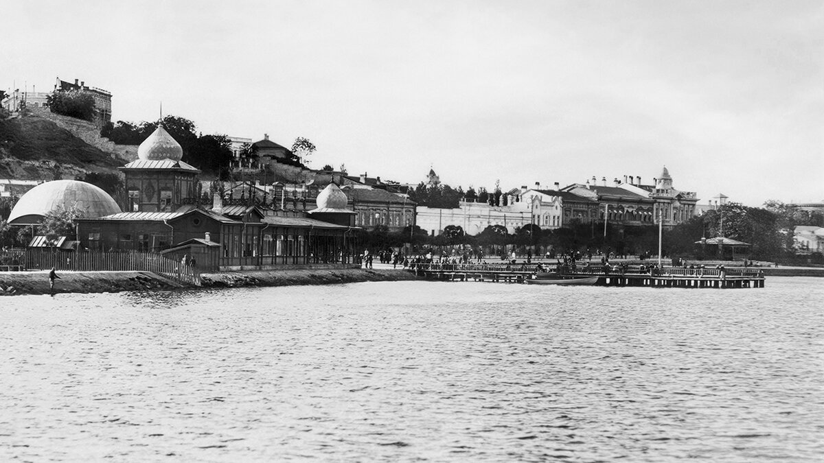 Керченская набережная, Приморскій бульваръ, 1918 годъ