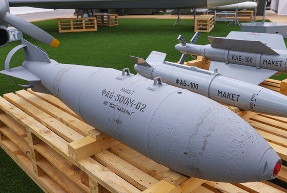    Авиационная бомба ФАБ-500-М-62 для применения разведывательно-ударным беспилотным летательным аппаратом большой продолжительности полета «Орион-3»