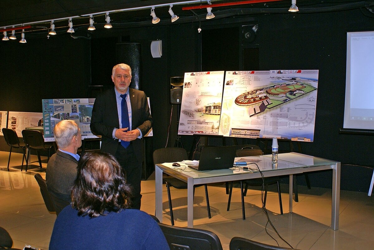 Открытая лекция Виктора Молчанова