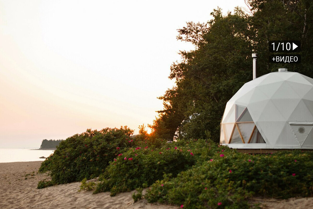 Глэмпинг Майтри Кэмп, Финский залив, Ленинградская область