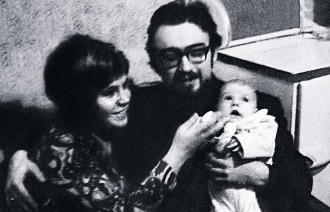 Михаил Горонок и Галина Кельник с сыном Марком.