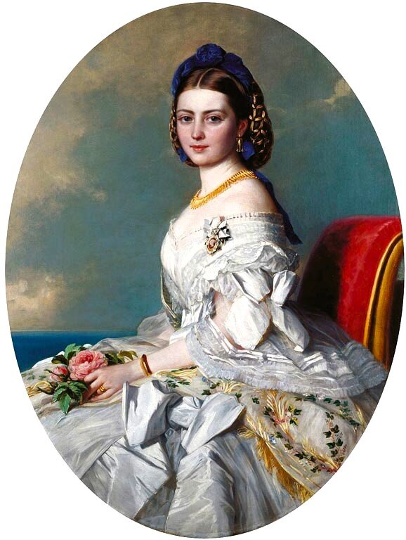 «Принцесса Виктория Аделаида, кронпринцесса Пруссии», худ. Альберт Грифле, 1863 год