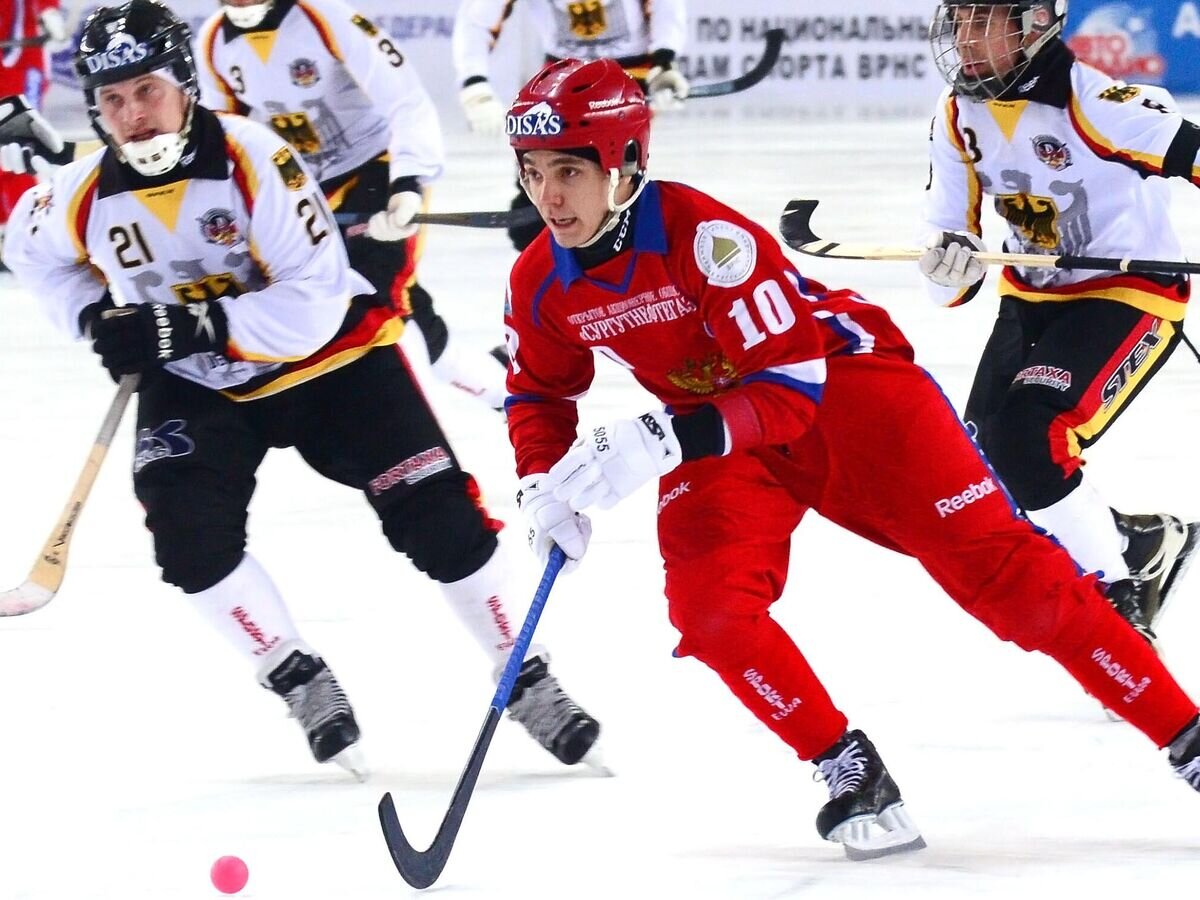    Хоккей с мячом. Чемпионат мира. Матч Россия - Германия© РИА Новости / Игорь Онучин