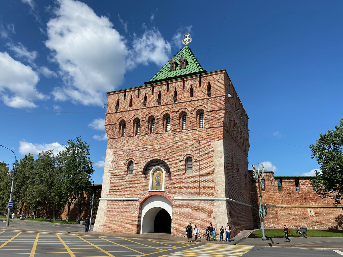 Нижегородский кремль 6а кремль фото Фото: Дмитриевская башня, достопримечательность, 6А, Кремль, Нижний Новгород Я