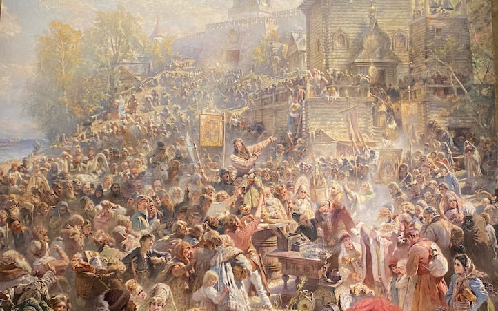 Картина Маковского "Воззвание Минина"