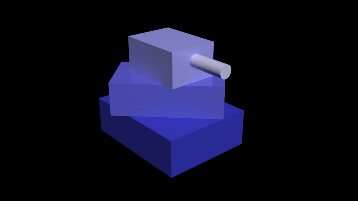 В первый день занятий собрали вот такую башенку