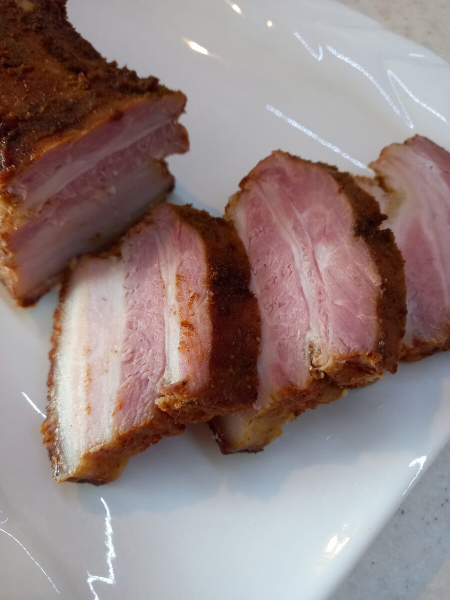 Готовая грудинка