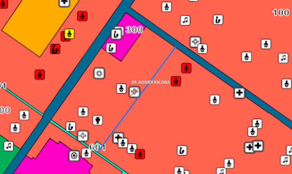 Функциональные зоны генплана до 2045 г