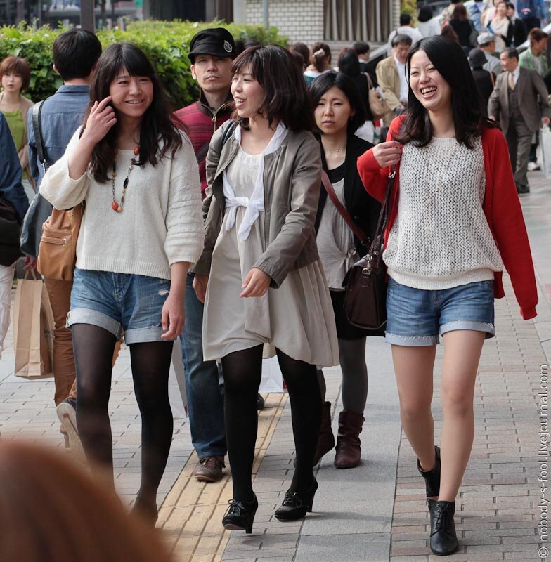 Японские девушки ноги - 37 фото