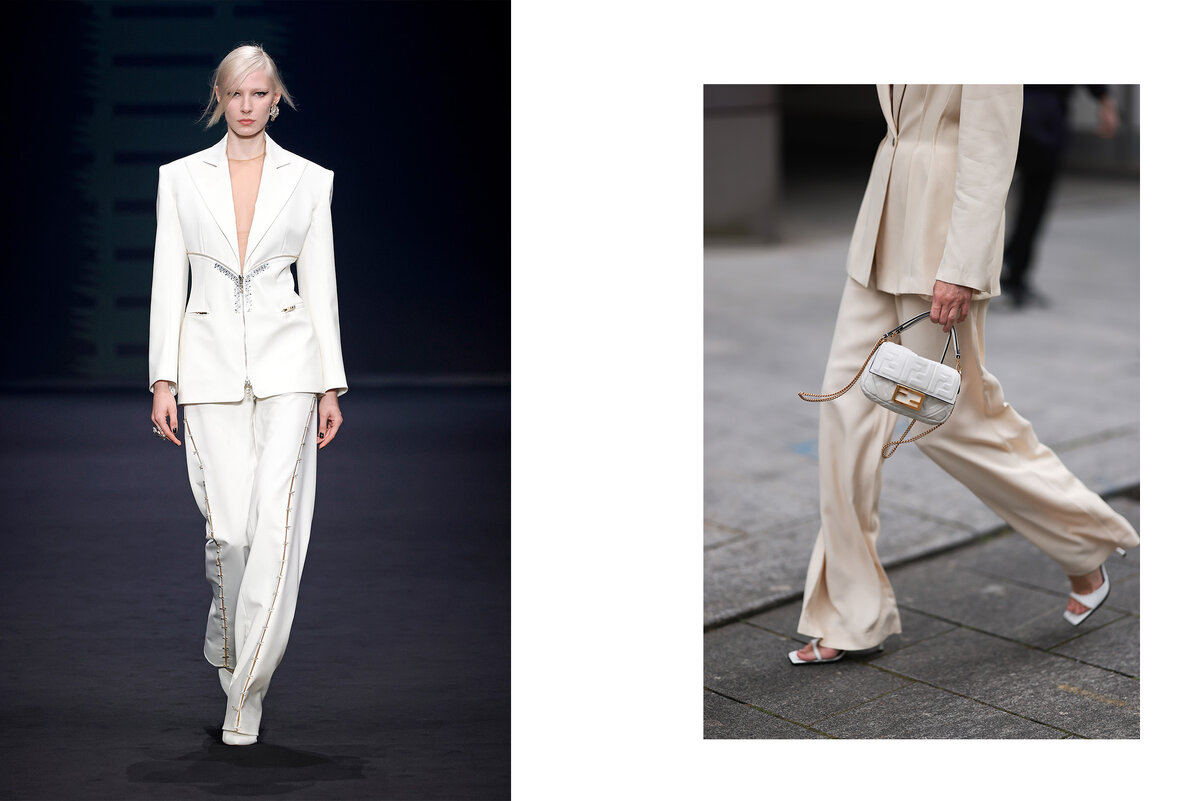     Брючный костюм — идеальный наряд на новогодний корпоратив