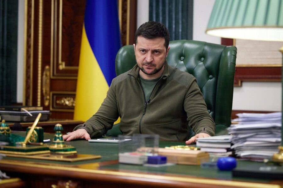   Президент Украины Владимир Зеленский © Ukrinformukrinform/ Keystone Press Agency/Global Look Press