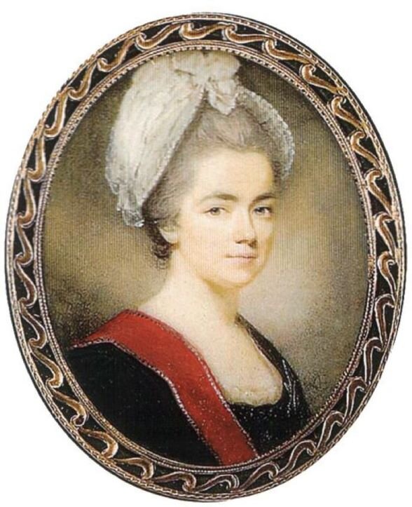 Е.Р. Дашкова, 1770-е годы. Художник Озайас Хэмфри