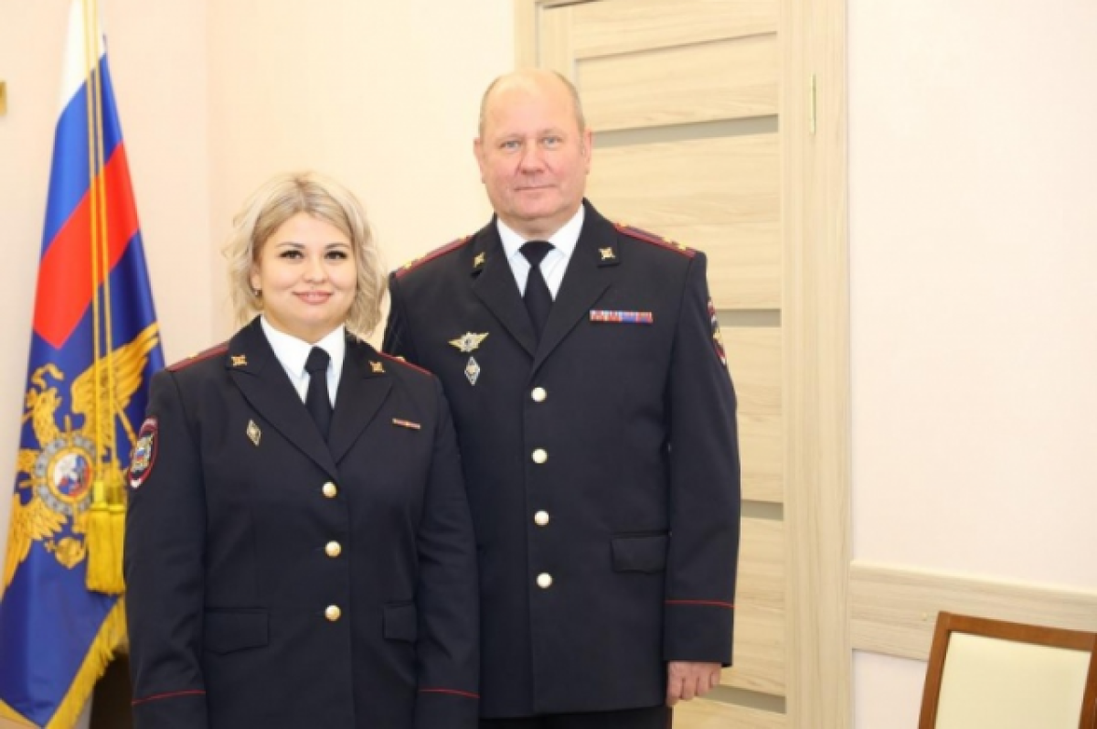    Калужанка выиграла в конкурсе «Народный участковый-2023»