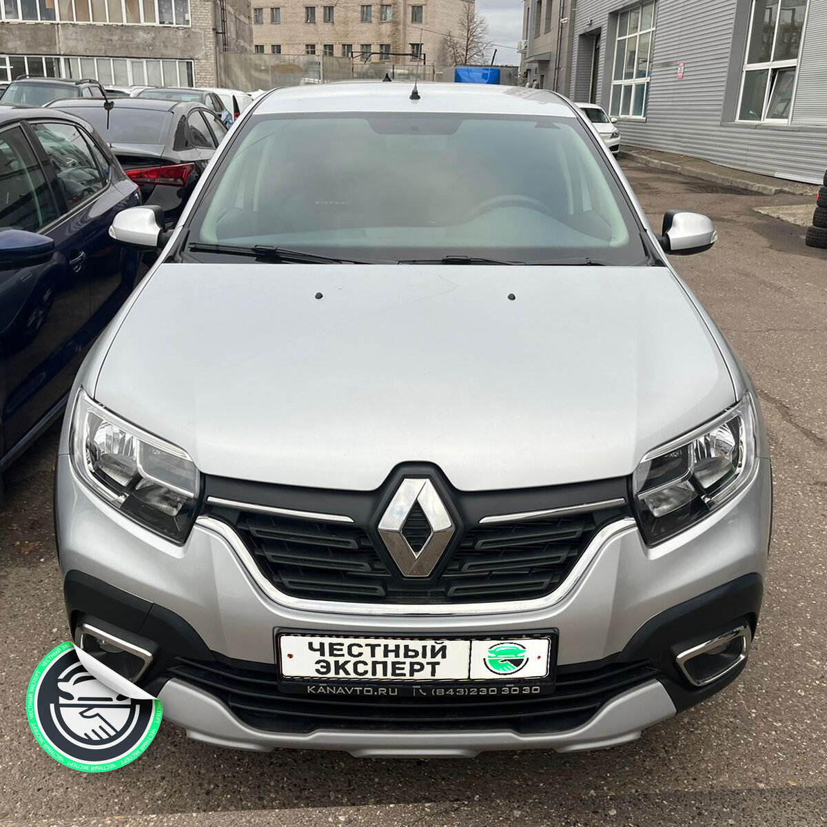 Автоподбор: Renault Logan Stepway, 2019 г.в. с минимальным пробегом и без  вложений за 1.436 млн. рублей. | ЧЕСТНЫЙ ЭКСПЕРТ - подбор авто | Дзен