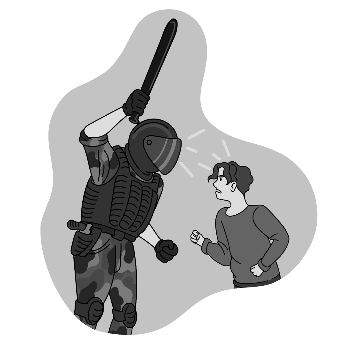 Продолжение книги о насилии