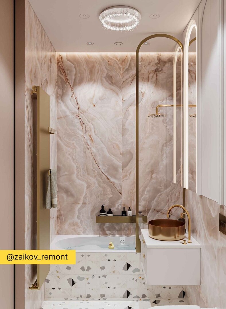 Ванная комната, ЖК Одинград