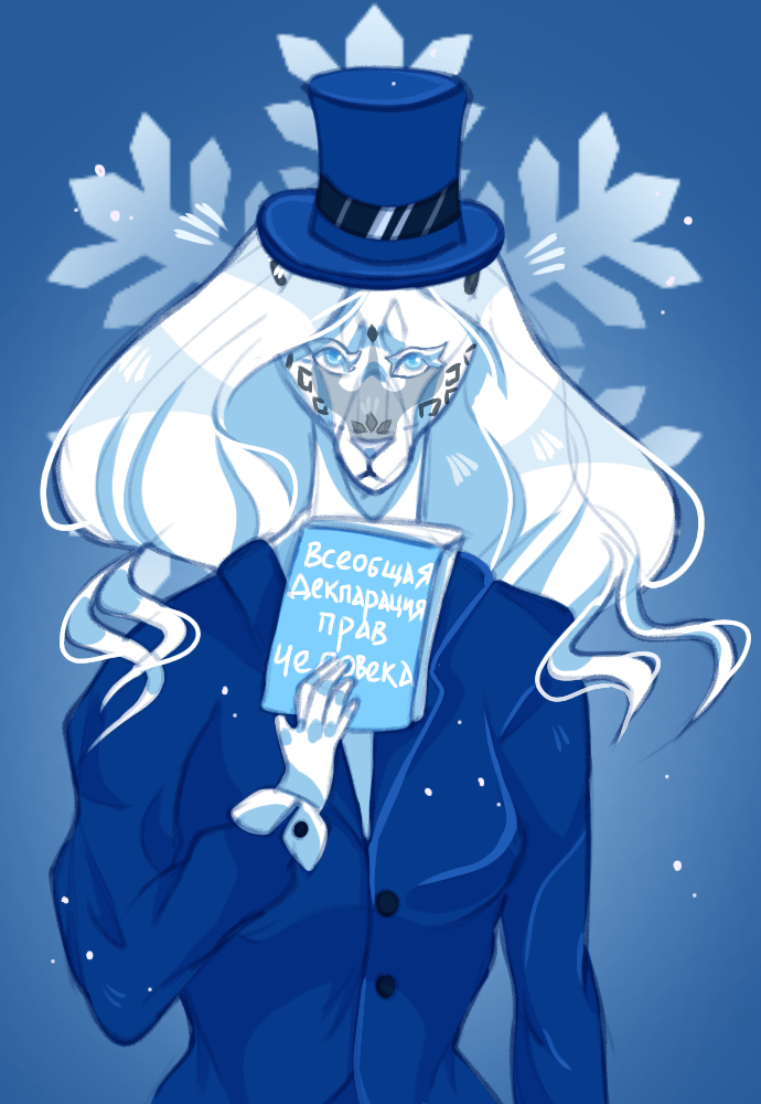 Демокрита Либерте - мой персонаж и по совместительству символ политического движения Furry-сообщества 