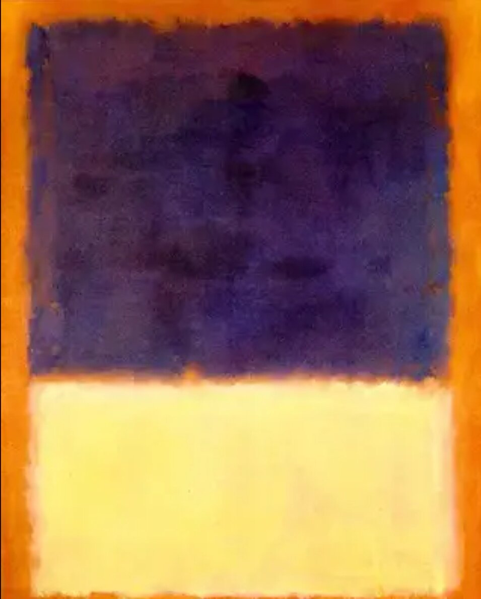 Red, Orange, Tan and Purple by Mark Rothko