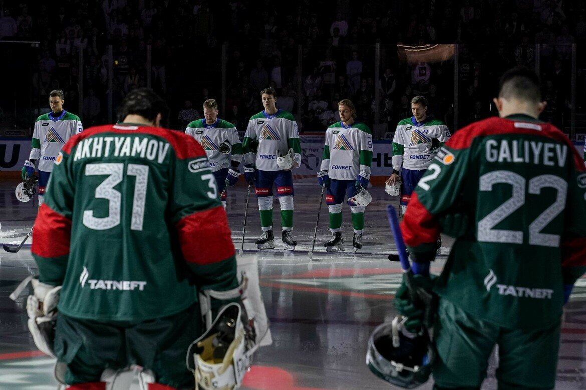 ​Четвертая серия «Зеленого дерби» 2023/24 состоится сегодня в Казани. Начало игры – в 17.00 по мск. Фото: ak-bars.ru