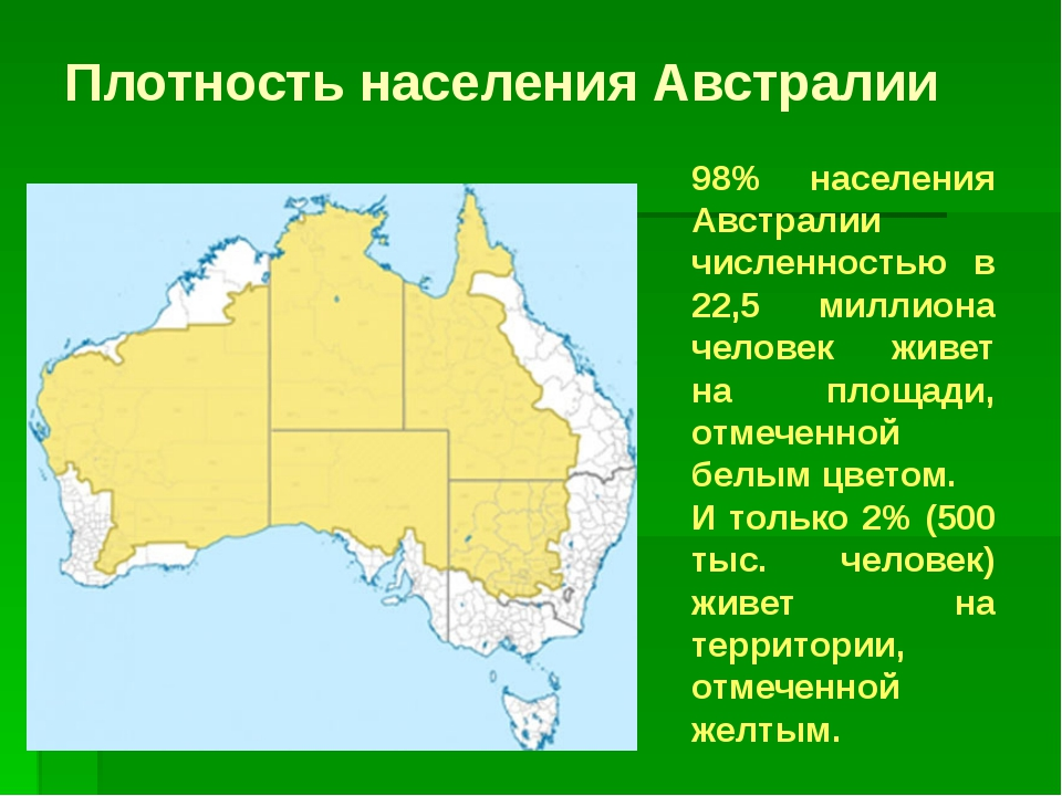 Плотность населения Австралии. Карта плотности населения Австралии. Максимальная плотность населения Австралии. Карта размещения населения Австралии.