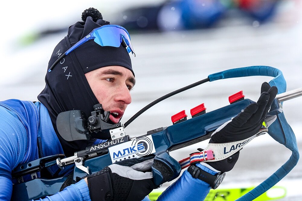    Карим Халили не ожидал, что уже в первой гонке навяжет реальную борьбу соперникам. / Сергей Бобылев / ТАСС