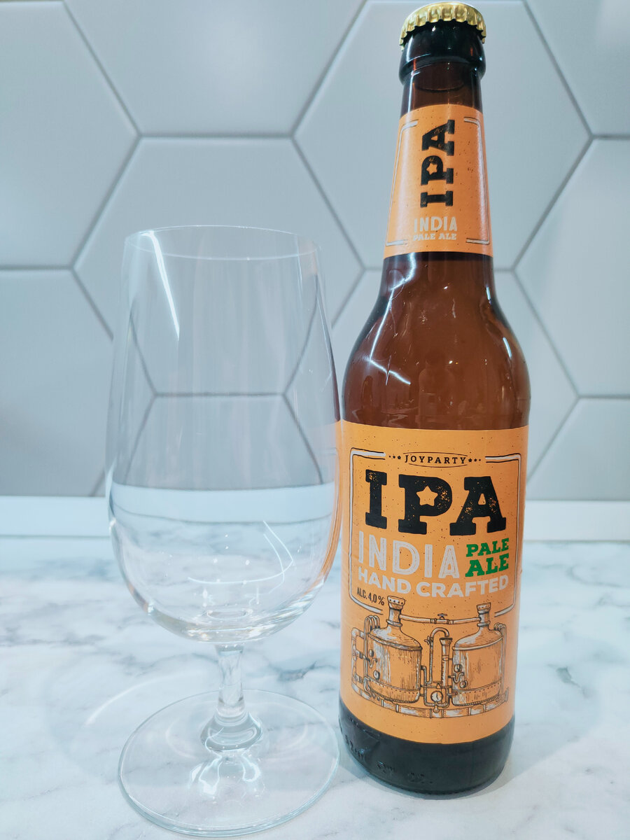 Пиво "Joy Party IPA" (Джой Пати ИПА) от Домодедовской пивоварни