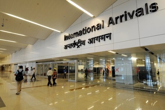 Международный аэропорт имени Индиры Ганди, Дели, Индия.