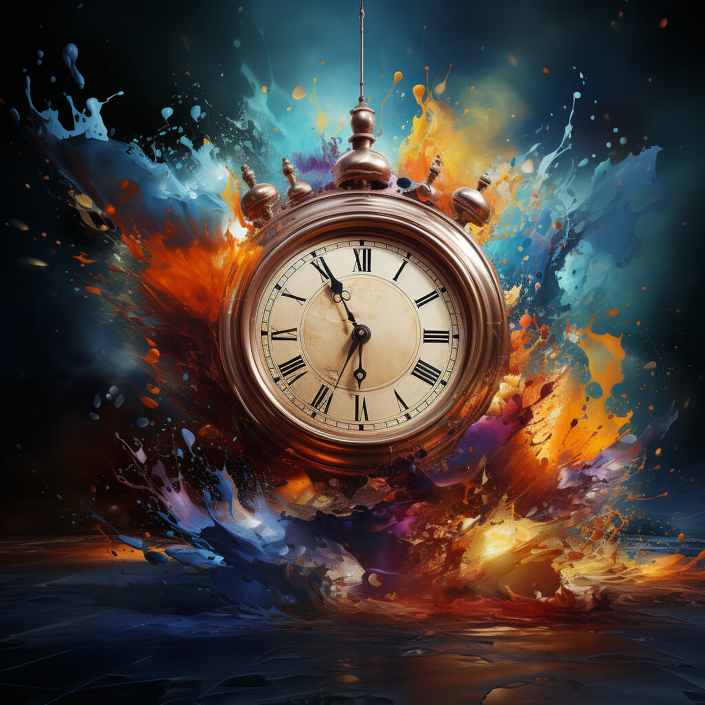 Часики в хаосе и динамике.