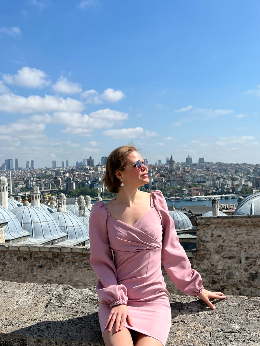 Вид на Стамбул