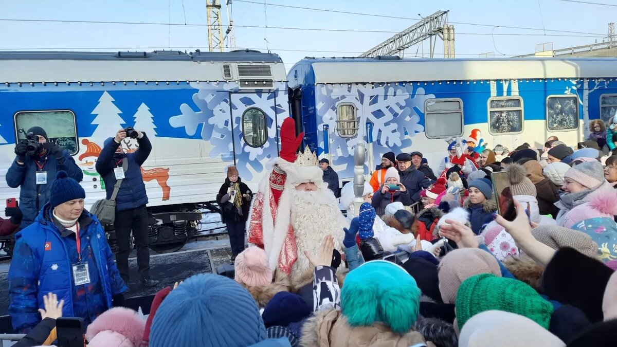 Поезд Деда Мороза в Нижегородской области: точное расписание | newsnn.ru |  Дзен