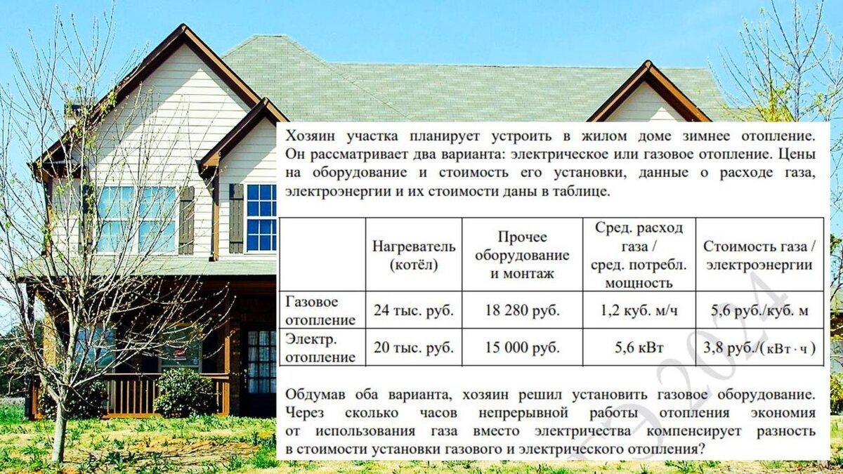 Условия к заданию №5 ОГЭ математика