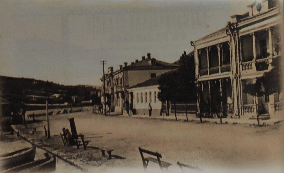 Набережная Балаклавы. Начало XX века
