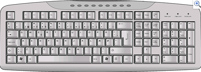 клавиатура предназначена в основном для аббревиатур. Как обещала, выставляю список аббревиатур, который будет по мере развития наших отношений развиваться и дополняться.