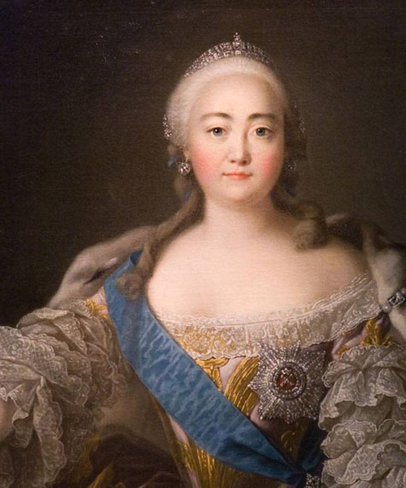 Портрет Елизавет Петровны