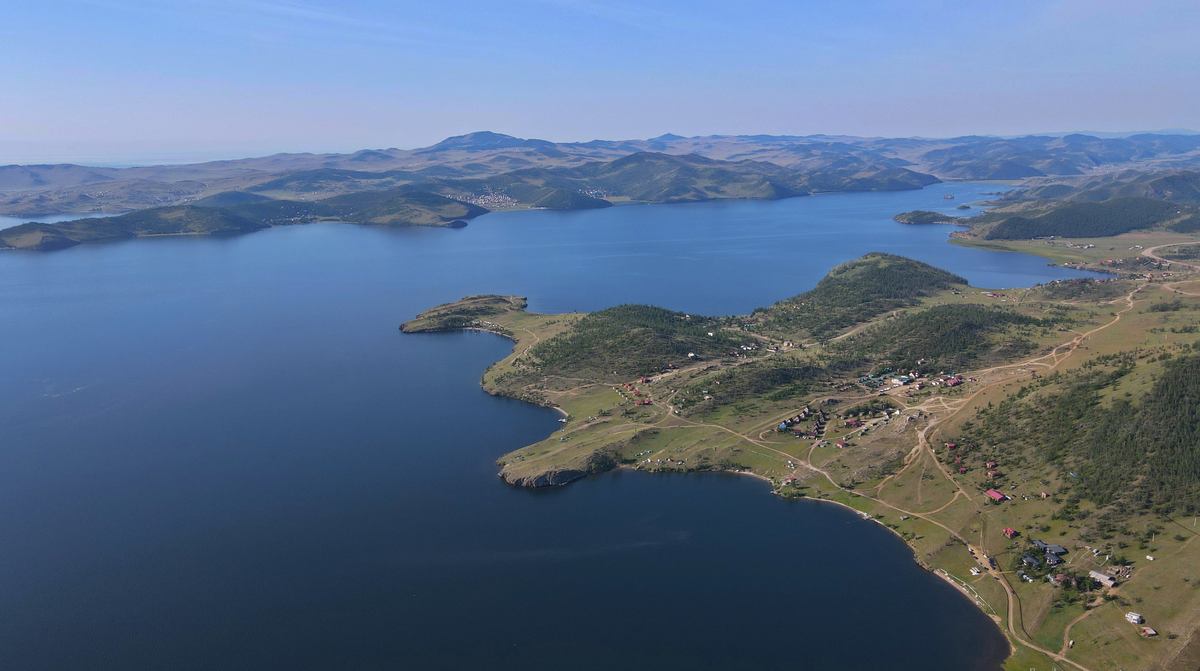 Вид на Малое Море с высоты.