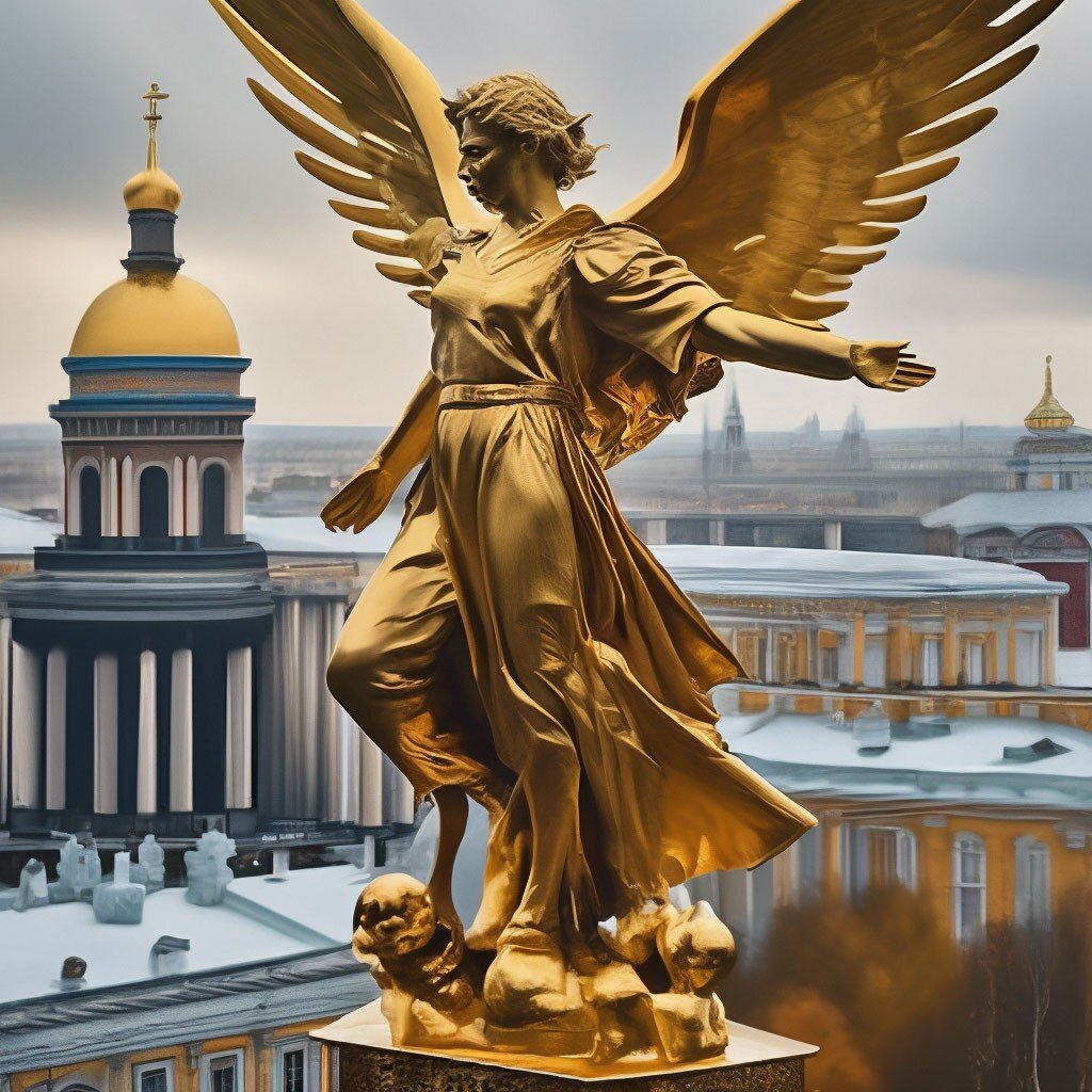 Ангелы спб фото Парящие над Петербургом ангелы. АПАТИЧНЫЙ ПЕТЕРБУРГ Дзен